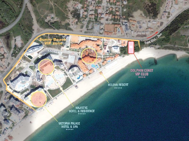 Vip Club Dolphin Coast Sunny Beach Exterior foto